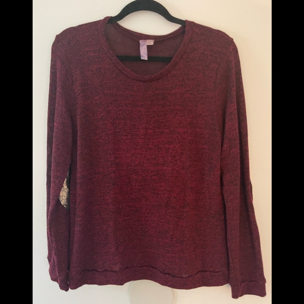 Alya Sweater with Elbow Patch